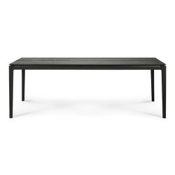 Bok | Oak black dining table - varnished