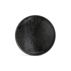 Classic tray collection | Charcoal mirror tray - round - S | Living room / Office accessories | Ethnicraft