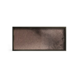 Classic tray collection | Bronze mirror tray - rectangular - M | Bandejas | Ethnicraft