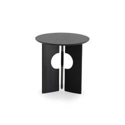 Cove | Teak black side table - varnished | Side tables | Ethnicraft