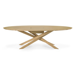 Mikado | Oak oval dining table | Dining tables | Ethnicraft