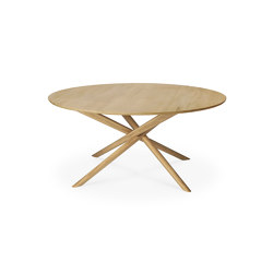 Mikado | Oak round coffee table | Coffee tables | Ethnicraft