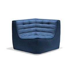 N701 | Sofa - corner - blue | Armchairs | Ethnicraft