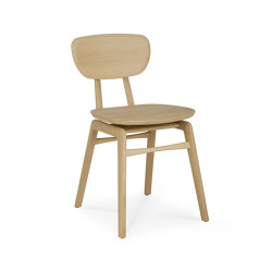 Pebble | Oak dining chair - varnished | Sillas | Ethnicraft