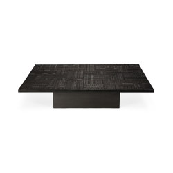 Tabwa | Teak Blok black coffee table - varnished | Coffee tables | Ethnicraft