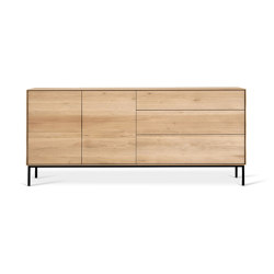 Whitebird | Oak sideboard - 2 doors - 3 drawers - varnished | Sideboards / Kommoden | Ethnicraft