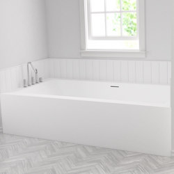 CORIAN® | Cassiopeia Built-in DuPont™ Corian® Bathtub - 1 panel |  | Riluxa