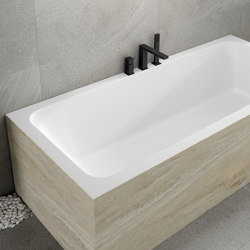 CORIAN® | AQUILA Built-in DuPont™ Corian® Bathtub - 3 Panels |  | Riluxa