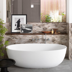 CORIAN® | Delight 8430 Freestanding Corian® Bathtub |  | Riluxa
