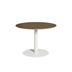 T-table Low dining table dia90 - H67 | Dining tables | Tribù