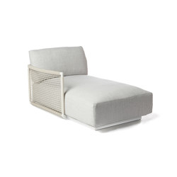 Nodi Sofa Lounge corner - right arm + back | Modular seating elements | Tribù