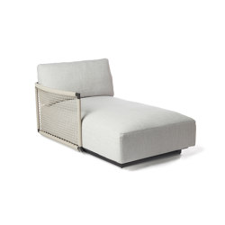 Nodi Sofa Lounge corner - right arm + back | Sonnenliegen / Liegestühle | Tribù