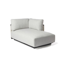 Nodi Sofa Lounge corner - left arm & corner | Sonnenliegen / Liegestühle | Tribù