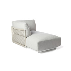Nodi Sofa Lounge corner- right arm & corner | Modular seating elements | Tribù