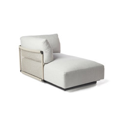 Nodi Sofa Lounge corner- right arm & corner | Sonnenliegen / Liegestühle | Tribù
