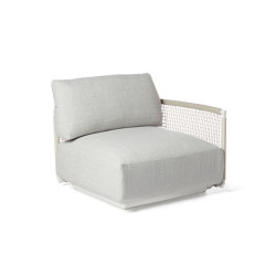 Nodi Sofa Regular - left arm & back | Modular seating elements | Tribù