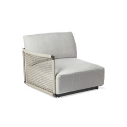 Nodi Sofa Regular - right arm & back | Armchairs | Tribù