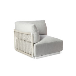 Nodi Sofa Regular - right arm & corner | Modular seating elements | Tribù