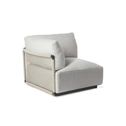Nodi Sofa Regular - right arm & corner | Armchairs | Tribù