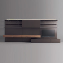 Abacus Living | Wall storage systems | Rimadesio