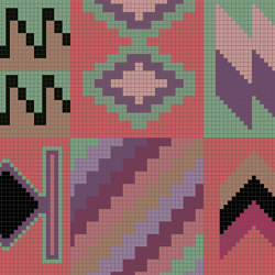 Azteco | AZ1.01.2 FF | Wall coverings / wallpapers | YO2