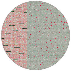 Mosaique | MQ3.03.3 | Ø 350 cm | Tapis / Tapis de designers | YO2