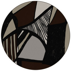 Rhythm and Lines (Rugs) | RL3.01.3 | Ø 350 cm | Tappeti / Tappeti design | YO2