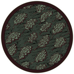 The Oak Leaves (Rugs) | OA3.01.2 | Ø 350 cm | Tapis / Tapis de designers | YO2