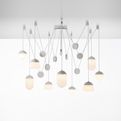 Planets 9 PC1242 | Suspended lights | Brokis