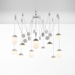 Planets 11 PC1244 | Suspended lights | Brokis