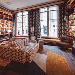 Project Specials | Hotel de L'europe, Mendo Bookstore with a
Eucalyptus and Mohair special by Nicemakers | Rugs | Frankly Amsterdam