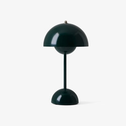 Flowerpot VP9 Dark Green | Table lights | &TRADITION