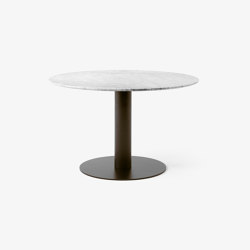 In Between SK19 Bronzed w. Bianco Carrara | Dining tables | &TRADITION