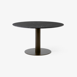 In Between SK20 Nero Marquina w. Bronzed base | Dining tables | &TRADITION