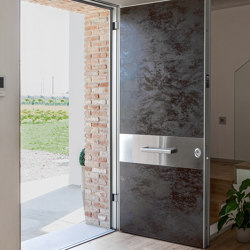 Tekno | The safety door with concealed hinges | High security doors | Oikos – Architetture d’ingresso