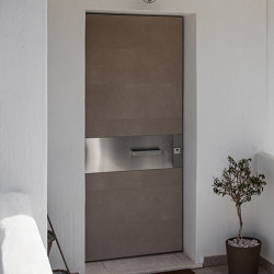 Tekno | The safety door with concealed hinges | Haustüren | Oikos – Architetture d’ingresso