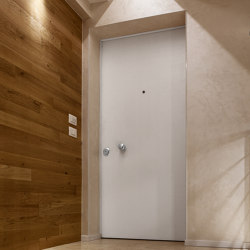 Project | Interior safety door with concealed hinges | Internal doors | Oikos – Architetture d’ingresso