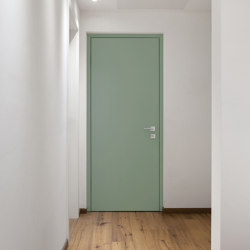 Project | Sicherheitstür für Innenräume mit versenkbaren Bändern | Security doors | Oikos – Architetture d’ingresso