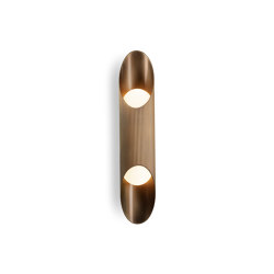 Vector | Wall Light - Antique Brass | LED lights | J. Adams & Co