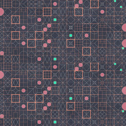 Geometrismo Colored Denim | Wandbilder / Kunst | TECNOGRAFICA