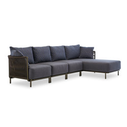 Queen 4435 sofa | with armrests | ROBERTI outdoor pleasure