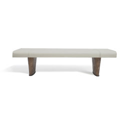 Cheope | Bench with seat in leather | Benches | HESSENTIA | Cornelio Cappellini