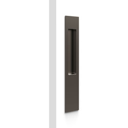 Mardeco 8102 M-Series Flush Pull (long Plate 255mm) no Key hole Bronze | Sliding door fittings | Mardeco International Ltd.