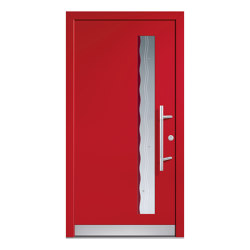 Aluminum clad wood entry doors | Design Type 1110 | Entrance doors | Unilux