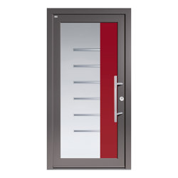 Aluminum clad wood entry doors | Design Type 1210 | Entrance doors | Unilux