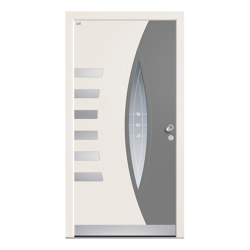Aluminum clad wood entry doors | Elegance Type 1121 |  | Unilux