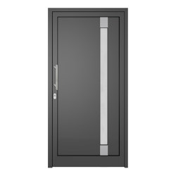 uPVC entry doors | IsoStar Model 7101 | Portes d'entrée | Unilux