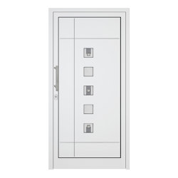 uPVC entry doors | IsoStar Model 7112 |  | Unilux