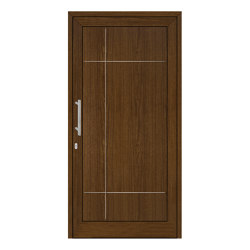 uPVC entry doors | IsoStar Model 7112G | Entrance doors | Unilux