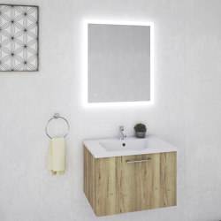 Spa100 oak decor | Wash basins | Nordholm